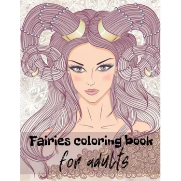Fairies Coloring Book - For Adults