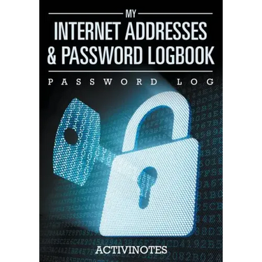 My Internet Addresses & Password Logbook - Password Log