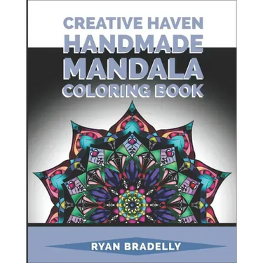 Creative Haven Mandala Handmade Coloring Book: Winter Snowflakes Designs to Color /mandalas stress relief toys for adults/mandala Kaleidoscope colouri