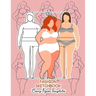 Fashion Sketchbook Curvy Figure Templates: 224 Large Female Figure Template for Quick & Easy Sketching Your Fashion Designs & Building Your Portfolio/