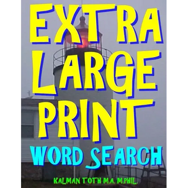 Extra Large Print Word Search: 133 Giant Print Word Search Puzzles
