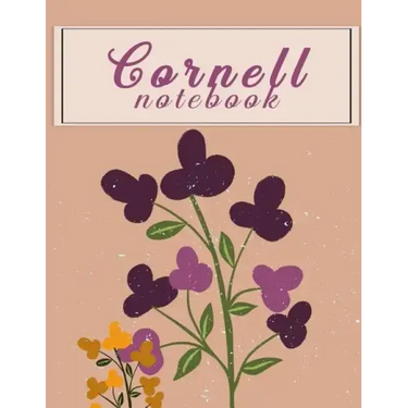 Cornell Notebook: Note Taking Notebook, for Students, Writers, School Supplies List, Notebook 8.5 X 11- 120 Pages