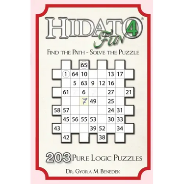 Hidato fun 4: 203 New Logic Puzzles