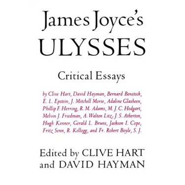 James Joyce's Ulysses: Critical Essays
