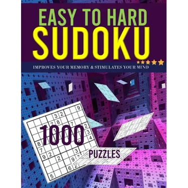 Sudoku 1000 puzzles: sudoku board game for adults