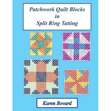 Patchwork Quilt Blocks in Split Ring Tatting