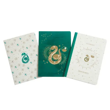Harry Potter: Slytherin Constellation Sewn Notebook Collection (Set of 3)