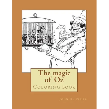 The magic of Oz: Coloring book