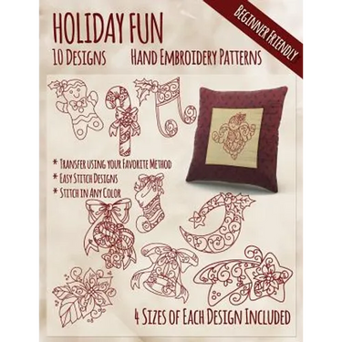 Holiday Fun Hand Embroidery Patterns