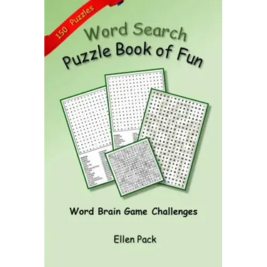 Word Search Puzzle Book of Fun: Word Brain Game Challenges