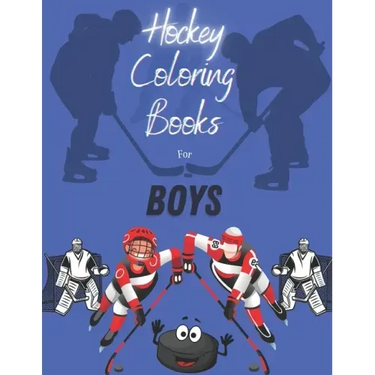 Hockey Coloring Books For Boys