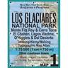 Los Glaciares National Park Map 1 Monte Fitz Roy & Cerro Torre, El Chalten, Lagos Viedma, O'Higgins & Del Desierto Trekking/Hiking/Walking Topographic