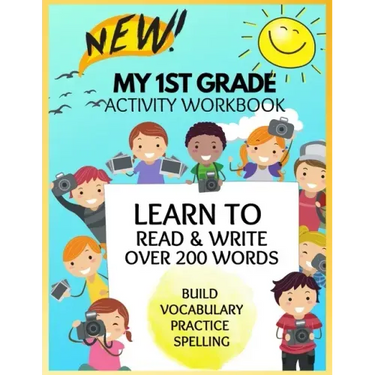 New 1st Grade Sight Words Activity Book: Learn to Read and Write Build Vocabulary Practice Spelling