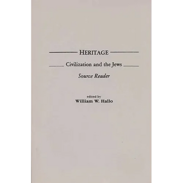 Heritage: Civilization and the Jews: Source Reader