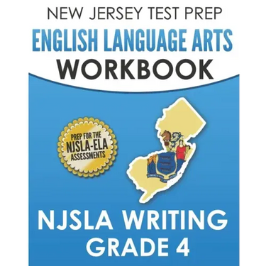 NEW JERSEY TEST PREP English Language Arts Workbook NJSLA Writing Grade 4