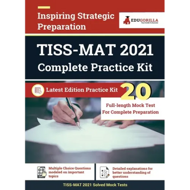 TISS-MAT Exam Preparation Book 2023: Management Aptitude Test - 20 Full Length Mock Tests (Solved Objective Questions) with Free Access to Online Test