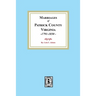 Marriages of Patrick County, Virginia, 1791-1850