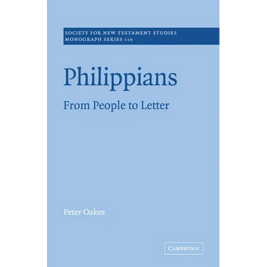 Philippians: From People to Letter