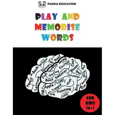 Play and Memorise Words: Vocabulary workbook for kids, Fun exercises and Games to help children learn English (word search, puzzles, crossword ...)