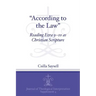 "According to the Law": Reading Ezra 9-10 as Christian Scripture