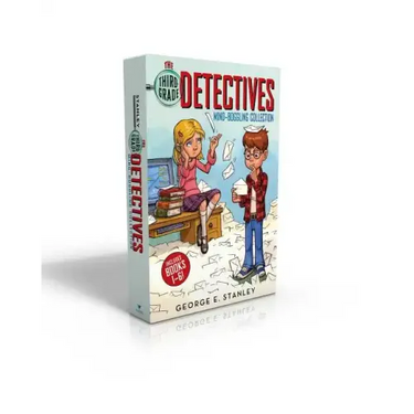 The Third-Grade Detectives Mind-Boggling Collection (Boxed Set): The Clue of the Left-Handed Envelope; The Puzzle of the Pretty Pink Handkerchief; The