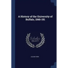 A History of the University of Buffalo, 1846-191