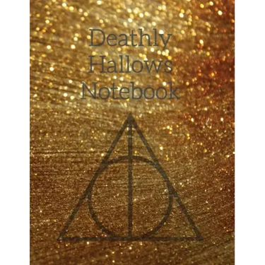 Deathly Hallows Notebook: Things We Lose Luna Lovegood Quote Journal To Write In Notes, Tasks, To Do Lists, Stories & Poems, Goals & Priorities