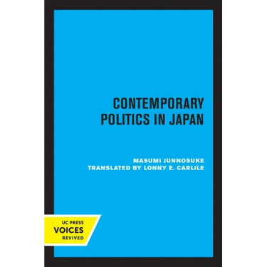Contemporary Politics in Japan