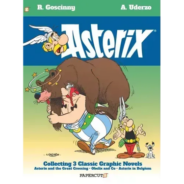 Asterix Omnibus Vol. 8: Collecting Asterix and the Great Crossing, Obelix and Co, Asterix in Belgium