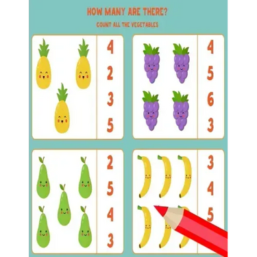How Many Are There?: Preschool Workbook - Numbers 1-10
