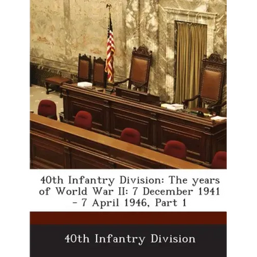 40th Infantry Division: The Years of World War II: 7 December 1941 - 7 April 1946, Part 1