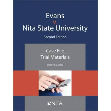 Evans v. Nita State University: Case File