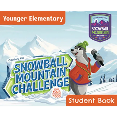 Vbs 2026 Snowball Mountain Challenge Younger Elementary Student Book (Grades 1-2) (Pkg of 6): Find Your Strength in God