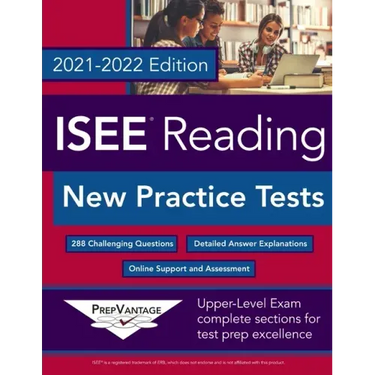 ISEE Reading: New Practice Tests, 2021-2022 Edition