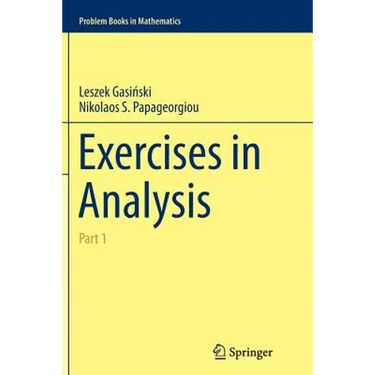 Exercises in Analysis: Part 1