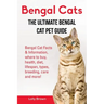 Bengal Cats: Bengal Cat Facts & Information, where to buy, health, diet, lifespan, types, breeding, care and more! The Ultimate Bengal Cat Pet Guide