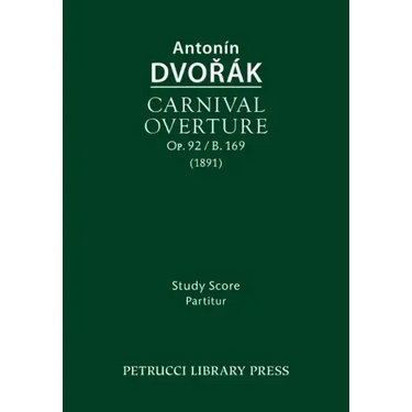 Carnival Overture, Op.92 / B.169: Study score