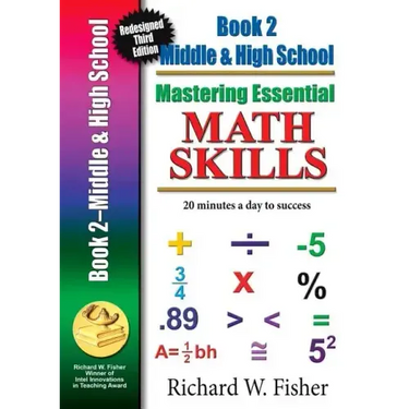 Mastering Essential Math Skills, Book 2, Middle Grades/High School: Re-designed Library Version