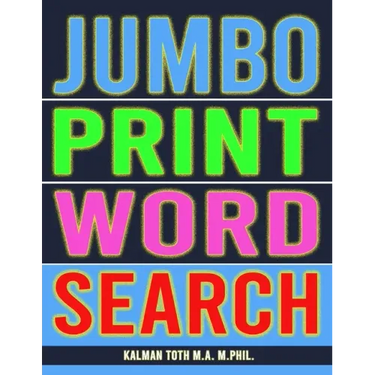Jumbo Print Word Search: 111 Large Print Word Search Puzzles