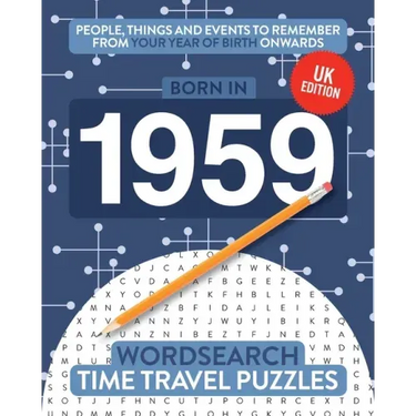 Born in 1959: Your Life in Wordsearch Puzzles