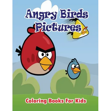 Angry Birds Pictures Coloring Books for Kids: Coloring Pages for Kids