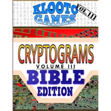 KLOOTO Games CRYPTOGRAMS Vol. III: Bible Edition