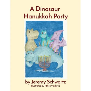 A Dinosaur Hanukkah Party