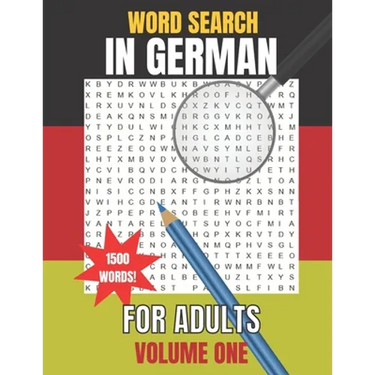 Word Search in German for Adults: Wortsuche auf Deutsch für Erwachsene