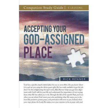 Accepting Your God-Assigned Place Study Guide
