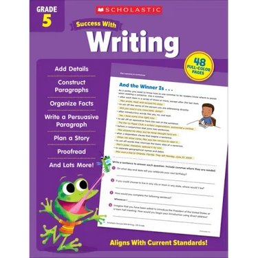 Scholastic Success with Writing Grade 5 Workbook
