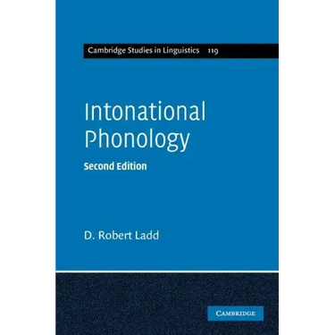 Intonational Phonology