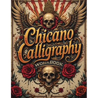 Chicano Calligraphy Workbook: A Street Art Lettering Guide in Mexican Urban Script - Step-by-Step Practice for Beginners and Fans of Latino Style Typo