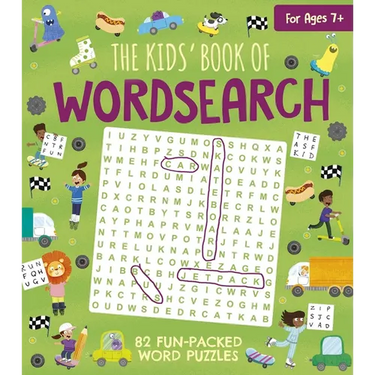 The Kids' Book of Wordsearch: 82 Fun-Packed Word Puzzles
