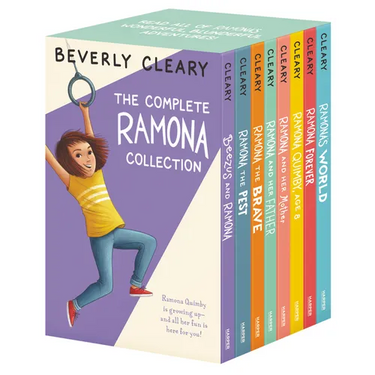 The Complete 8-Book Ramona Collection: Beezus and Ramona, Ramona and Her Father, Ramona and Her Mother, Ramona Quimby, Age 8, Ramona Forever, Ramona t